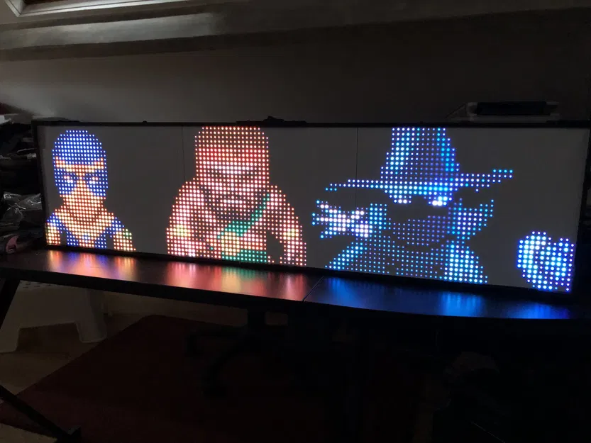 Đồng Hồ Game Retro - RPI2DMD - Leds SMD2121 - Image 30