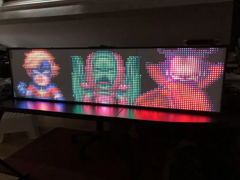 Đồng Hồ Game Retro - RPI2DMD - Leds SMD2121 - Image 32