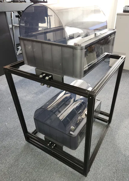 Giá đỡ Bambulab AMS cho thanh nhôm định hình v-slot 2020 gắn trên thanh trượt - Image 2