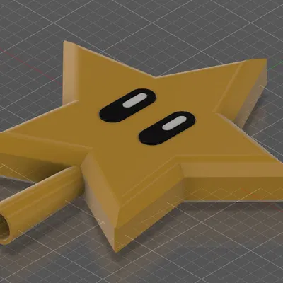 Ngôi Sao Cây Thông Noel Chủ Đề Mario