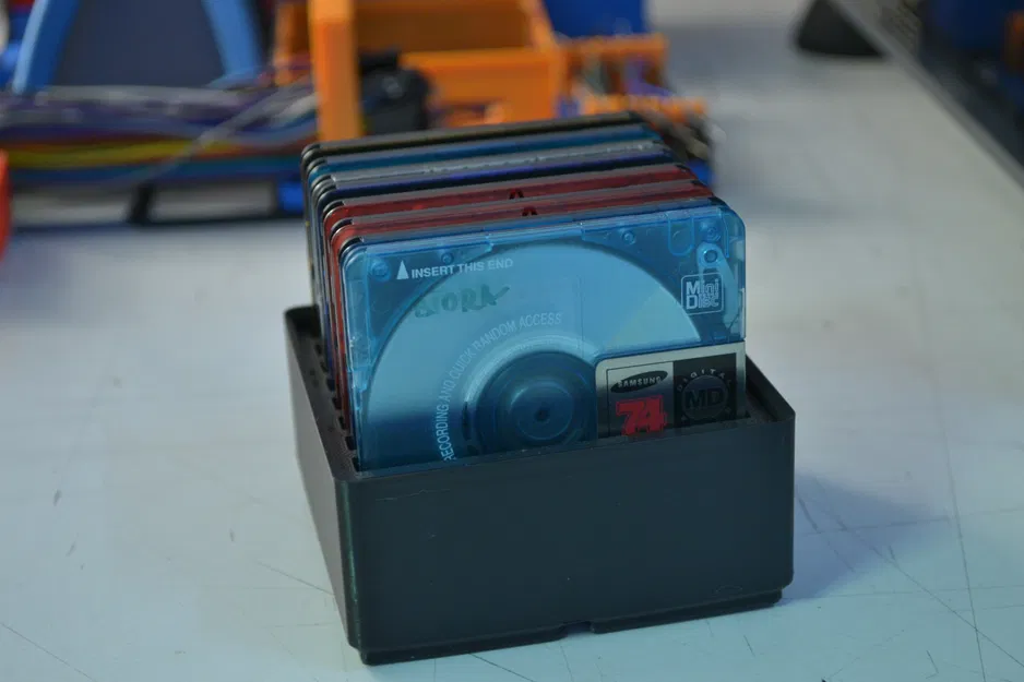 Khung Gridfinity 2x2 MiniDisk (chứa 9 đĩa mini) - Image 3