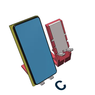 Chân Đế Điện Thoại Điều Chỉnh Dễ In