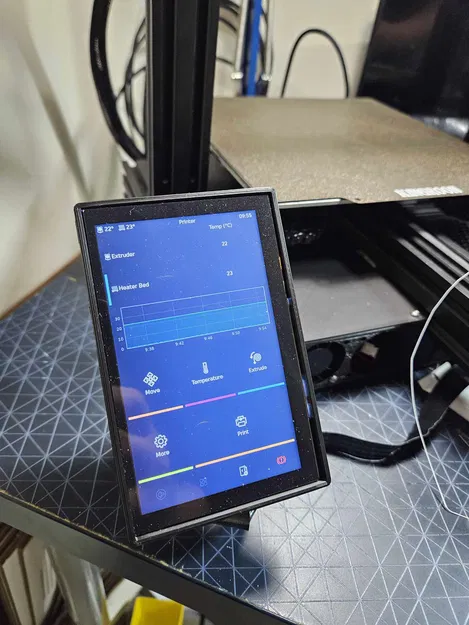 Giá đỡ màn hình dọc PITFT50 V2 cho Ender 3 S1 (Pro) - Gắn bên trái - Image 1