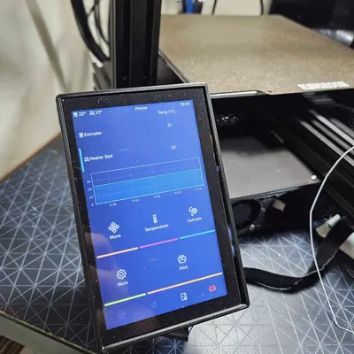 Giá đỡ màn hình dọc PITFT50 V2 cho Ender 3 S1 (Pro) - Gắn bên trái