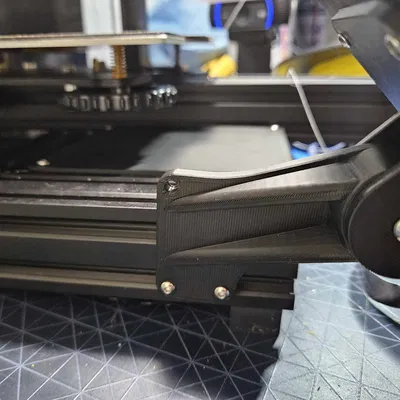 Giá đỡ màn hình dọc PITFT50 V2 cho Ender 3 S1 (Pro) - Gắn bên trái