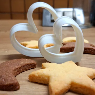 Khuôn Cắt Bánh Hình Trái Tim (Cắt Rất Ngon)