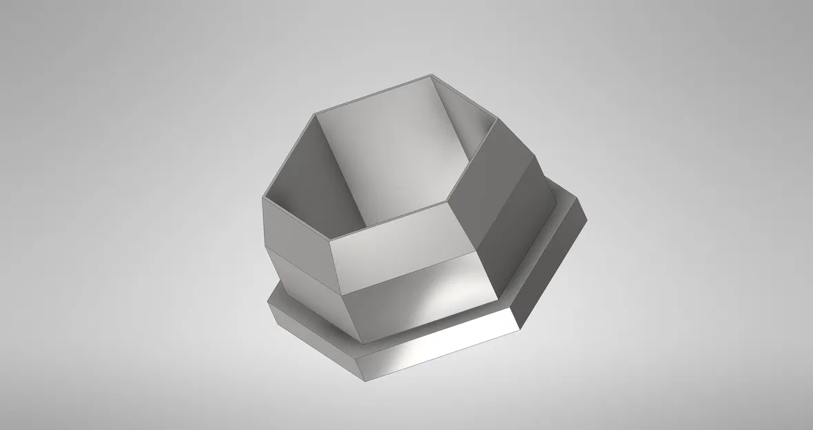 Khuôn Cắt Bánh Hình Lục Giác (Cắt Cái Là Dính) - Image 2