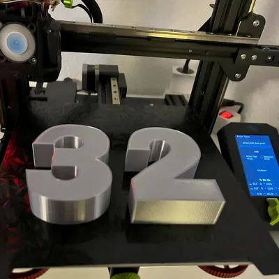 Chân Nến Số Mùa Vọng - Số Một Hai Ba Bốn - Giáng Sinh - Đồ Trang Trí