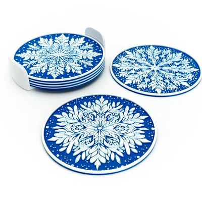 Đế lót ly hình Bông Tuyết