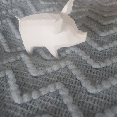 Heo/Lợn Poly Thấp Vui Vẻ