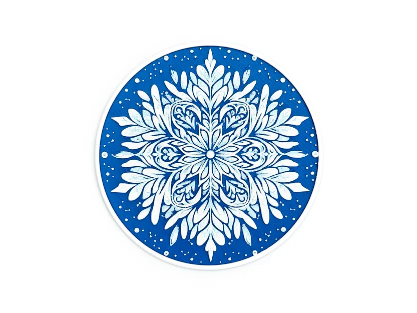 Đế lót ly hình Bông Tuyết - Image 6