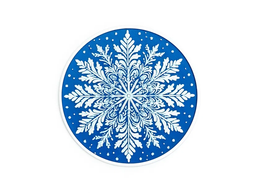 Đế lót ly hình Bông Tuyết - Image 7