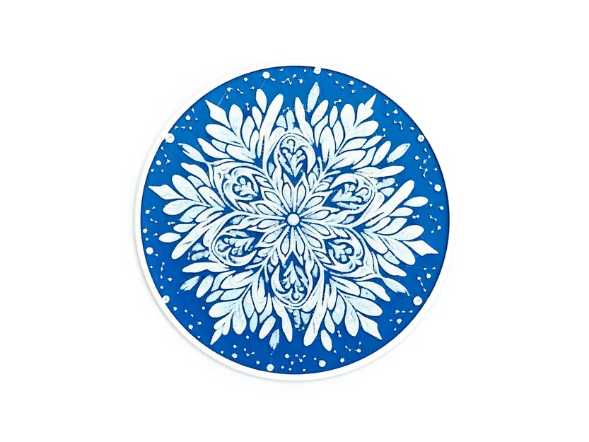 Đế lót ly hình Bông Tuyết - Image 8