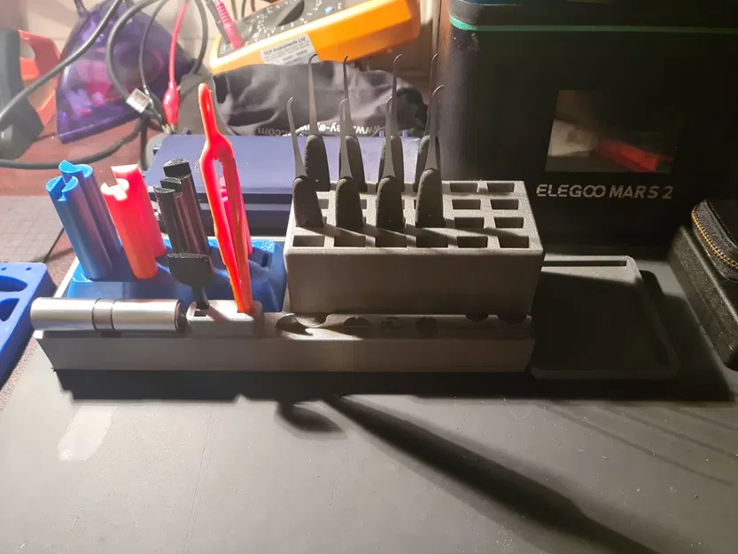 Trạm Rọc Khóa/Giá Đỡ Móc Khóa Locksport - Image 6