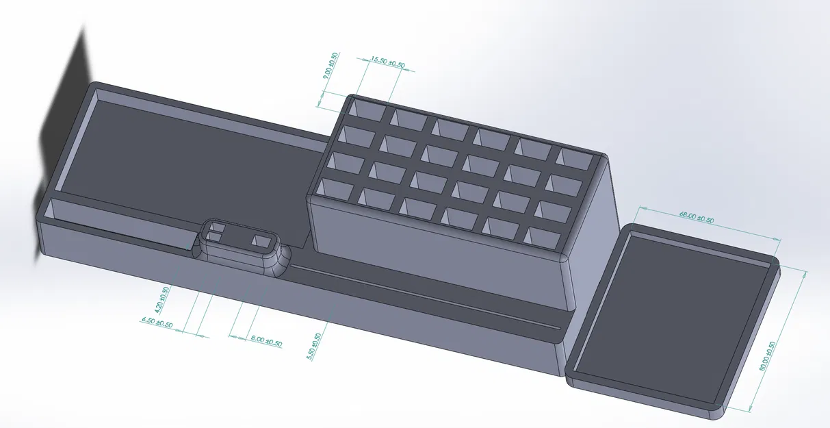 Trạm Rọc Khóa/Giá Đỡ Móc Khóa Locksport - Image 8