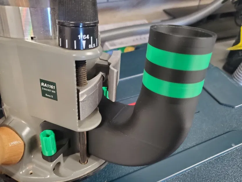 Cổng hút bụi Bosch 1617 kết nối ống Festool D 27/32 - Image 2