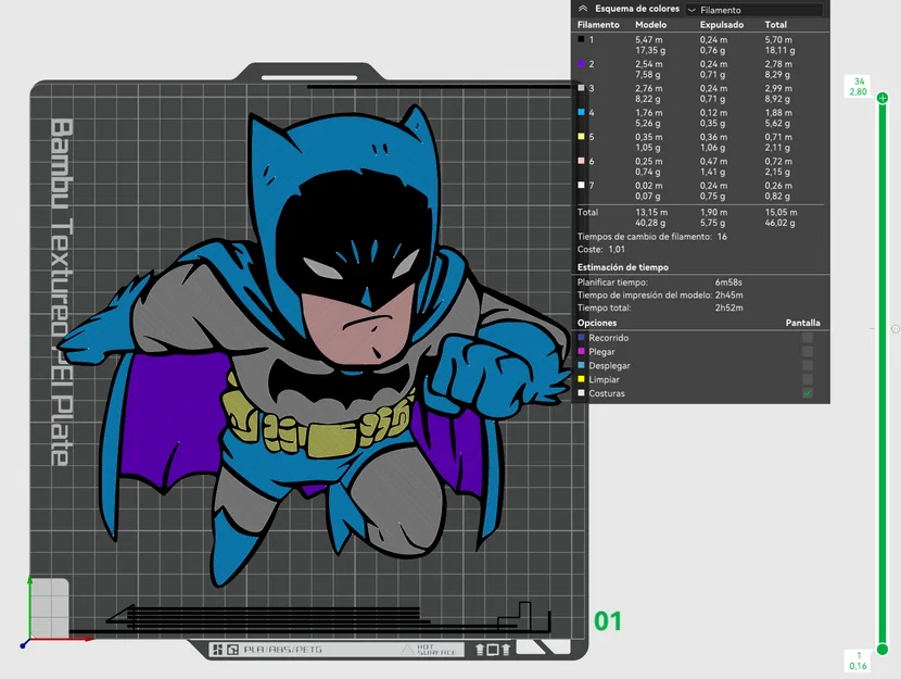 Batman 7 màu, chỉ với 1 AMS - Image 5