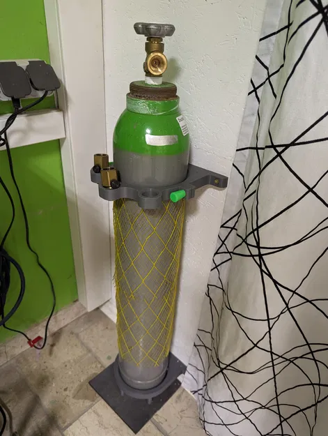 Giá đỡ bình khí nén 10L, đường kính 140mm - Image 1