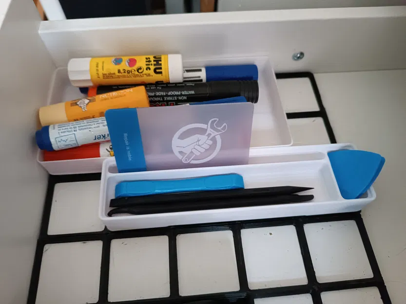 Khối Gridfinity cho Dụng cụ Nạy Ifixit Dạng Dẹt - Image 1