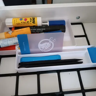 Khối Gridfinity cho Dụng cụ Nạy Ifixit Dạng Dẹt