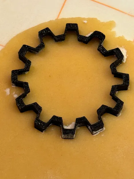 Khuôn Cắt Bánh Quy Bánh Răng THW - Image 1