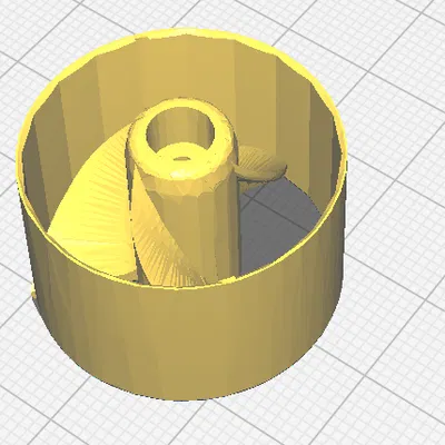 Cánh Quạt 3 Lưỡi Mạnh Mẽ Hơn Cho 3D Sets Skippy