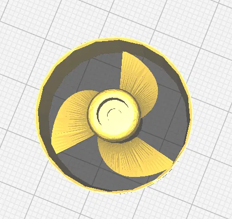 Cánh Quạt 3 Lưỡi Mạnh Mẽ Hơn Cho 3D Sets Skippy - Image 2