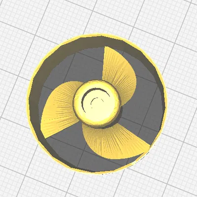 Cánh Quạt 3 Lưỡi Mạnh Mẽ Hơn Cho 3D Sets Skippy