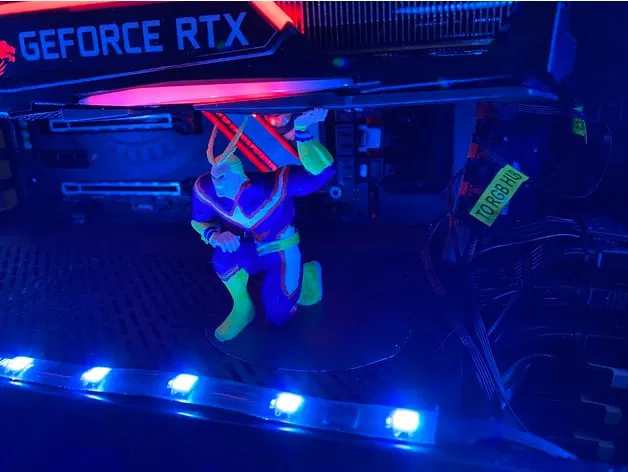 All Might từ My Hero Academia Chống Cong GPU - Image 1