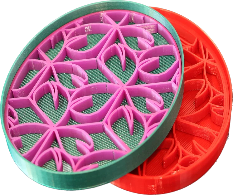 Khuôn Xà Bông In Lưới Tùy Chỉnh - Image 1