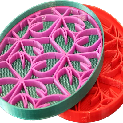 Khuôn Xà Bông In Lưới Tùy Chỉnh