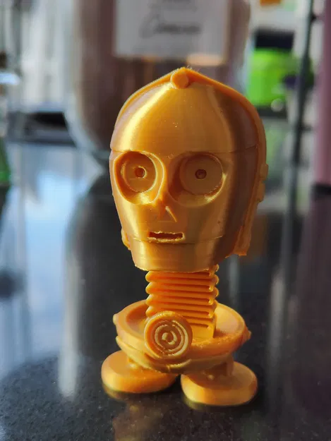 Star Wars C3PO Springie - Mô hình in 3D - Image 1
