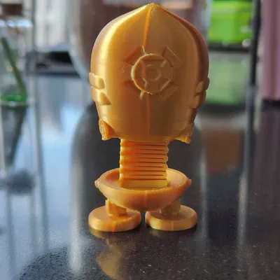 Star Wars C3PO Springie - Mô hình in 3D