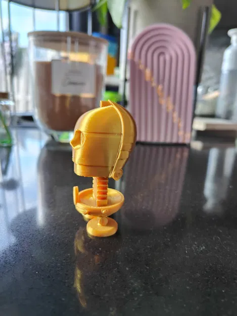 Star Wars C3PO Springie - Mô hình in 3D - Image 5