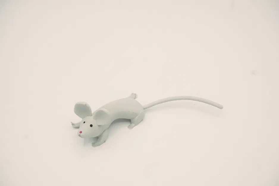 Chú chuột nhỏ 2 - Đồ trang trí Giáng sinh, in dễ dàng - Image 3