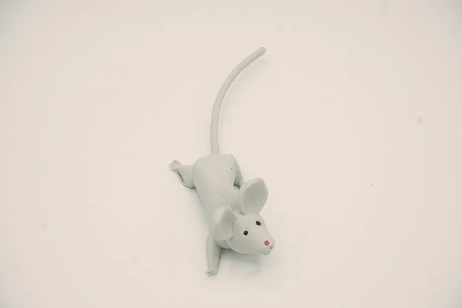 Chú chuột nhỏ 2 - Đồ trang trí Giáng sinh, in dễ dàng - Image 4