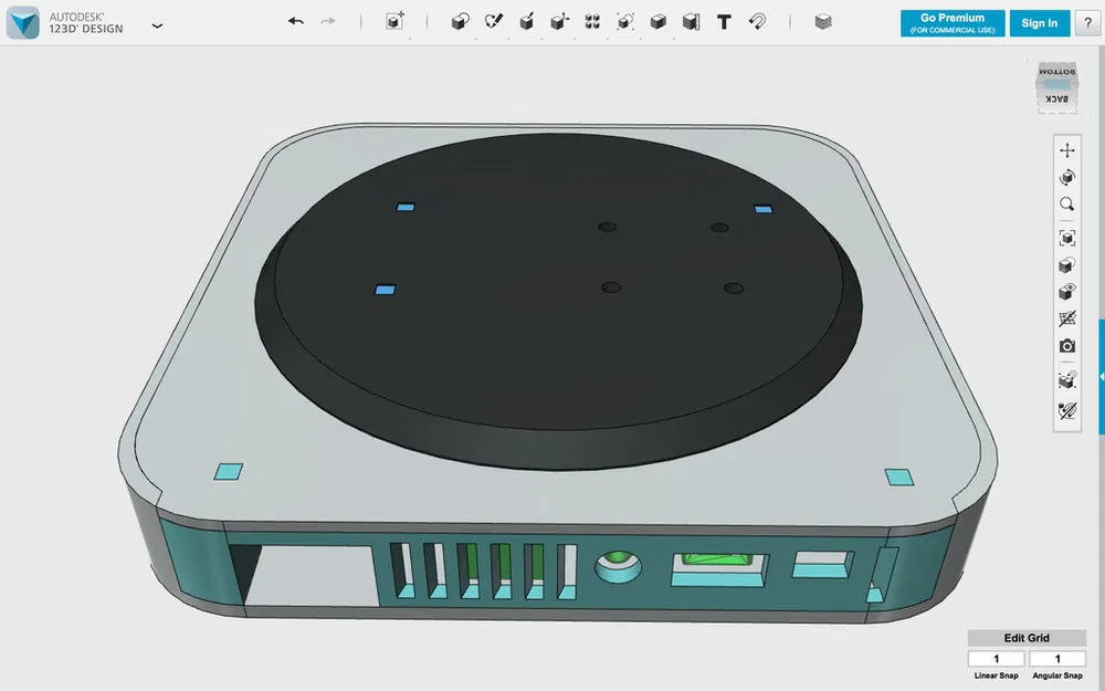 Vỏ Case MacPi Mini v2 cho Raspberry Pi 2 & 3 - Image 3