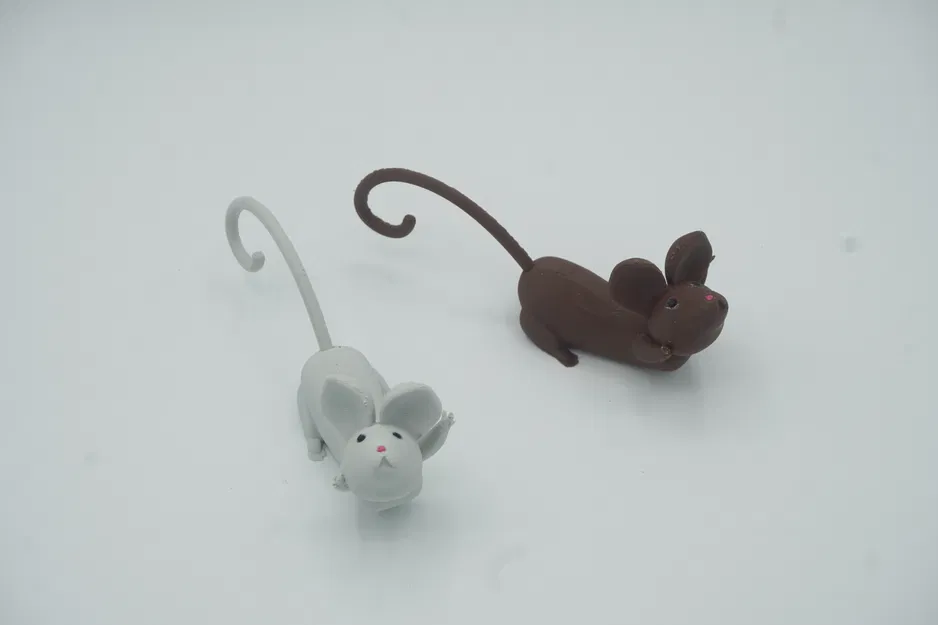 Chuột nhỏ - Đồ trang trí Giáng sinh, in dễ - Image 4