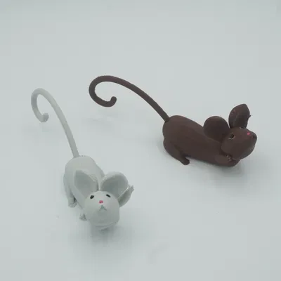 Chuột nhỏ - Đồ trang trí Giáng sinh, in dễ