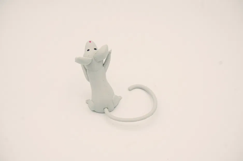 Chuột Nhỏ 3 - Đồ Trang Trí Giáng Sinh, In Dễ Dàng - Image 3