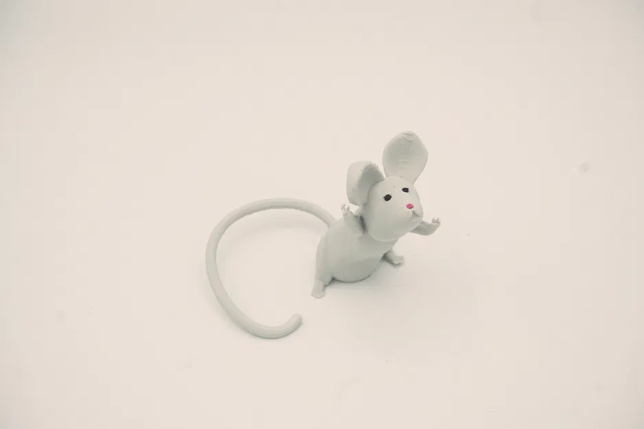 Chuột Nhỏ 3 - Đồ Trang Trí Giáng Sinh, In Dễ Dàng - Image 4