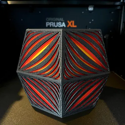 Chậu Lục Giác "Nham Thạch"