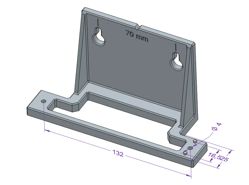 Giá treo tường cho HP Thin Client (T610, T620,...) - Image 1