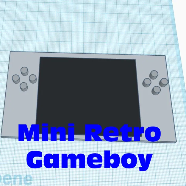 Mini Retro Gameboy Tí Hon - Image 1