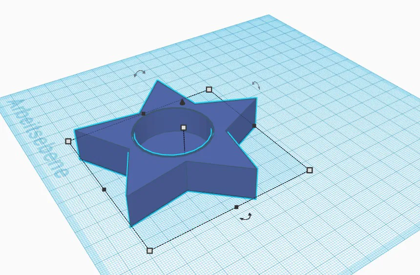 Đế Nến Tealight (Hình Sao) - Image 1