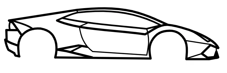 Mô Hình Lamborghini Huracan LP 610-4 (2014) - Nghệ Thuật Treo Tường - Image 1