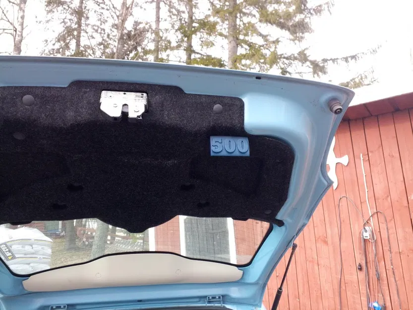 Tay nắm cốp sau xe Fiat 500 - Image 4