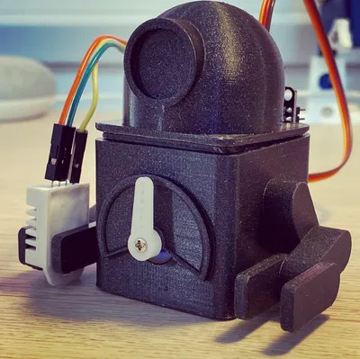 WeatherBot - Robot Hiển Thị Nhiệt Độ Sáng Tạo