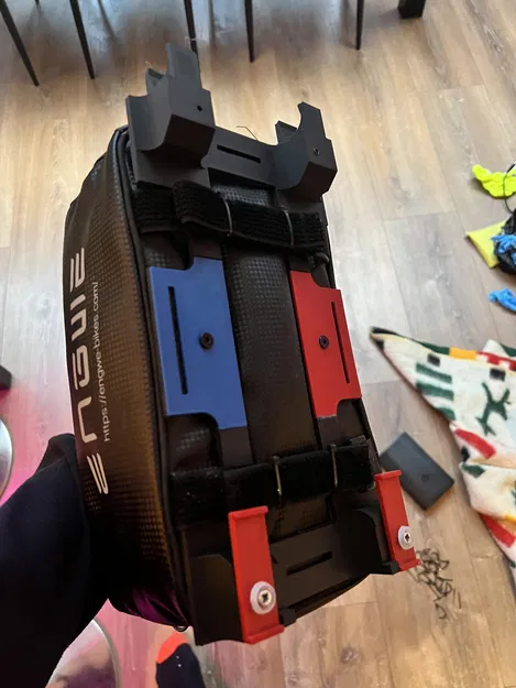 Hệ thống đế gắn túi tháo lắp nhanh cho xe đạp fatbike - Image 4