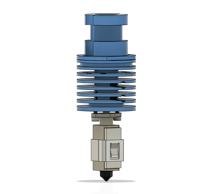 TZ V2 Hotend (Phái sinh Bambulab Hotend) CAD có vớ và bộ phận làm nóng - Image 1